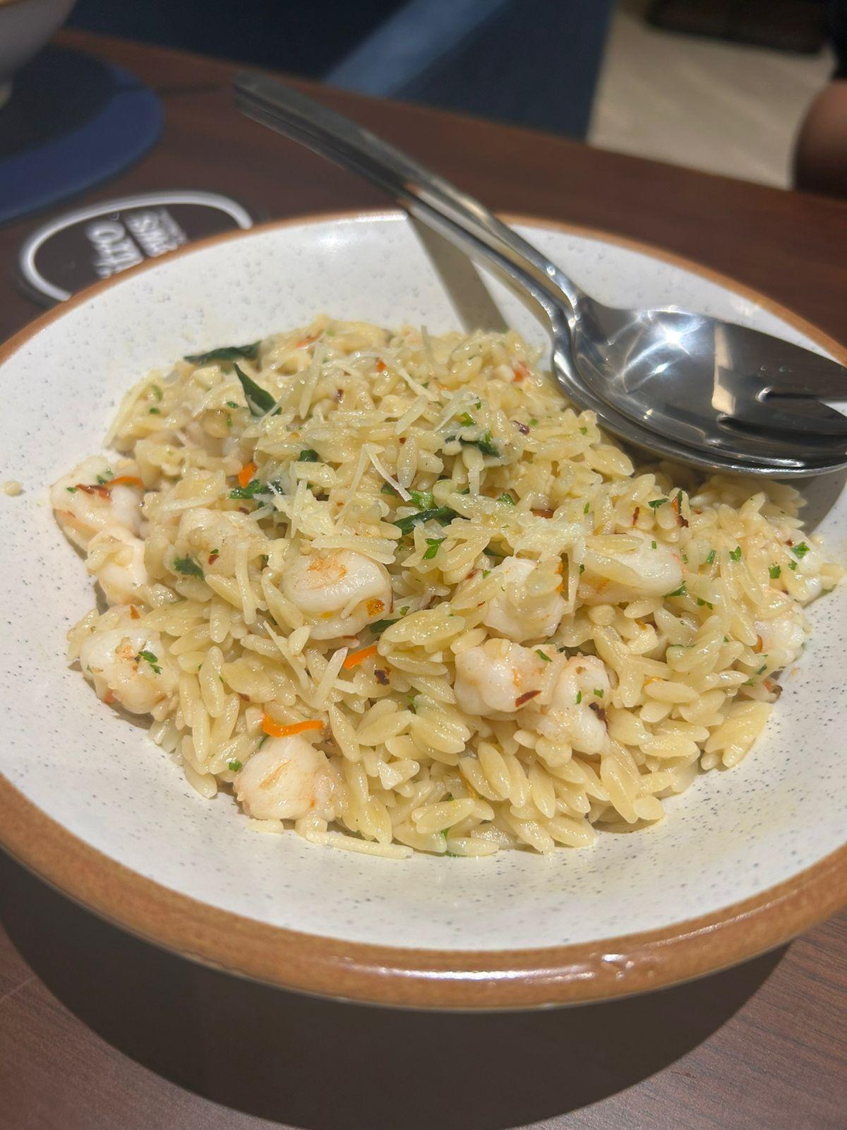 Orzo Shrimp Aglio Olio Orzo Shrimp Aglio Olio