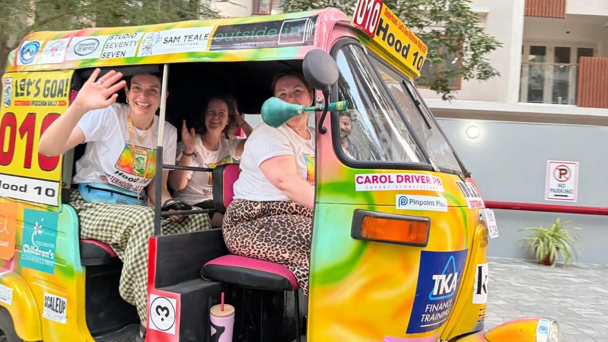 Pengusaha wanita Inggris memulai unjuk rasa becak sejauh 1.000 km di Chennai-Goa untuk mendukung perempuan dan anak-anak