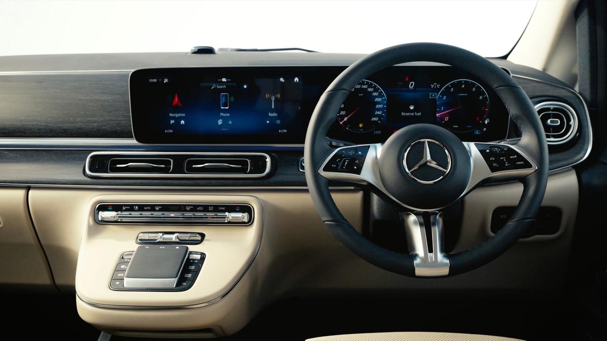 Practical features like electric sliding doors, split tailgate, and generous luggage space make the V-Class ideal for families and executives Practical features like electric sliding doors, split tailgate, and generous luggage space make the V-Class ideal for families and executives