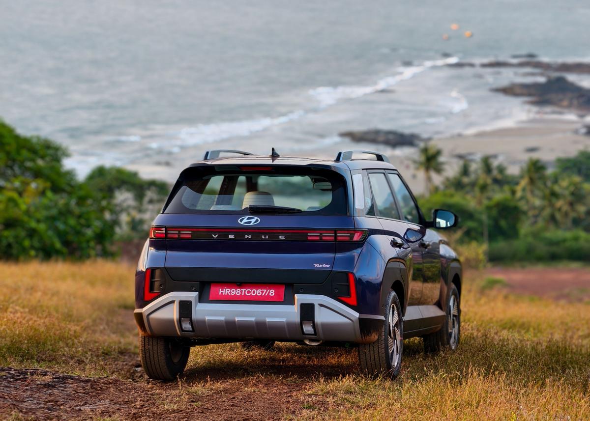 Reclining rear seats, ambient lighting, and a powered driver’s seat make the Venue feel a class above. Reclining rear seats, ambient lighting, and a powered driver’s seat make the Venue feel a class above.