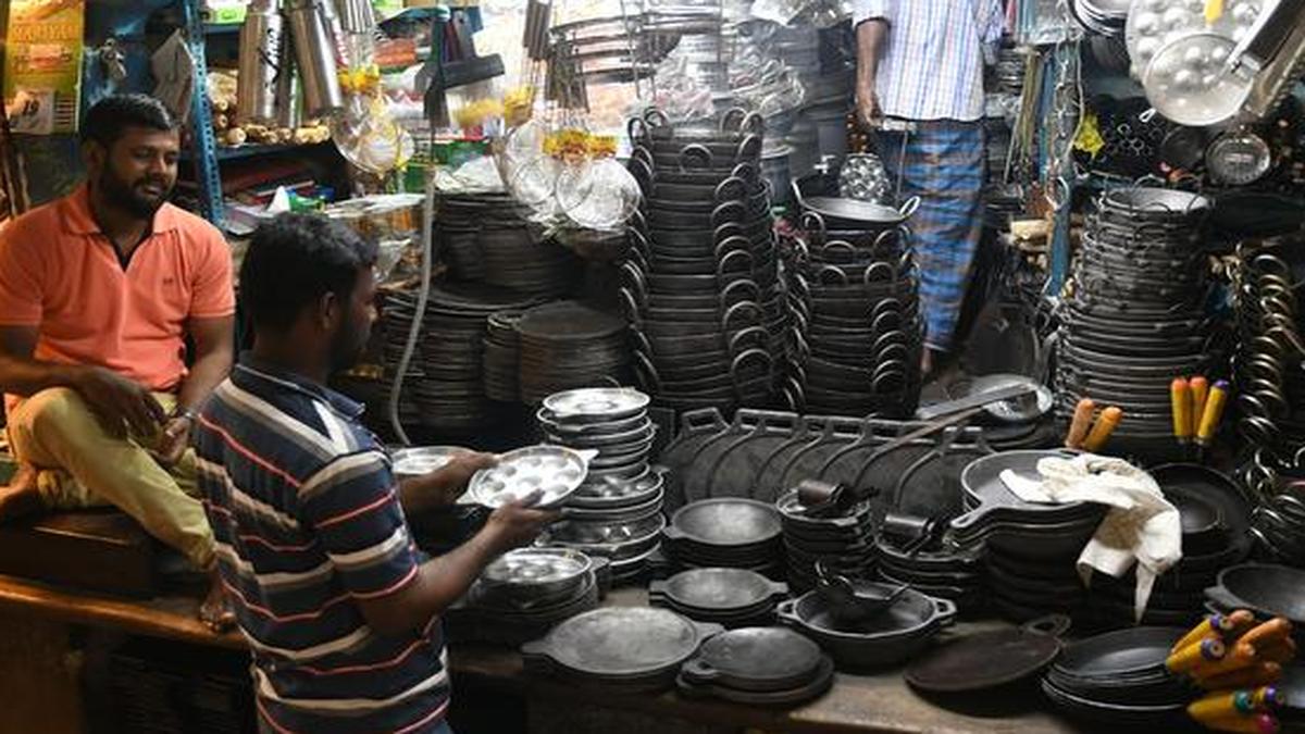 Thanks to social media, these Madurai iron kitchenware shops have booming sales The Hindu