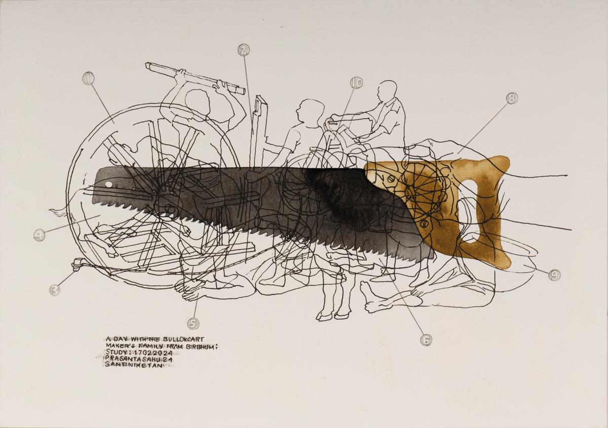 Tools That Hold Memories (ink, graphite and watercolour on acid-free paper) Tools That Hold Memories (ink, graphite and watercolour on acid-free paper)