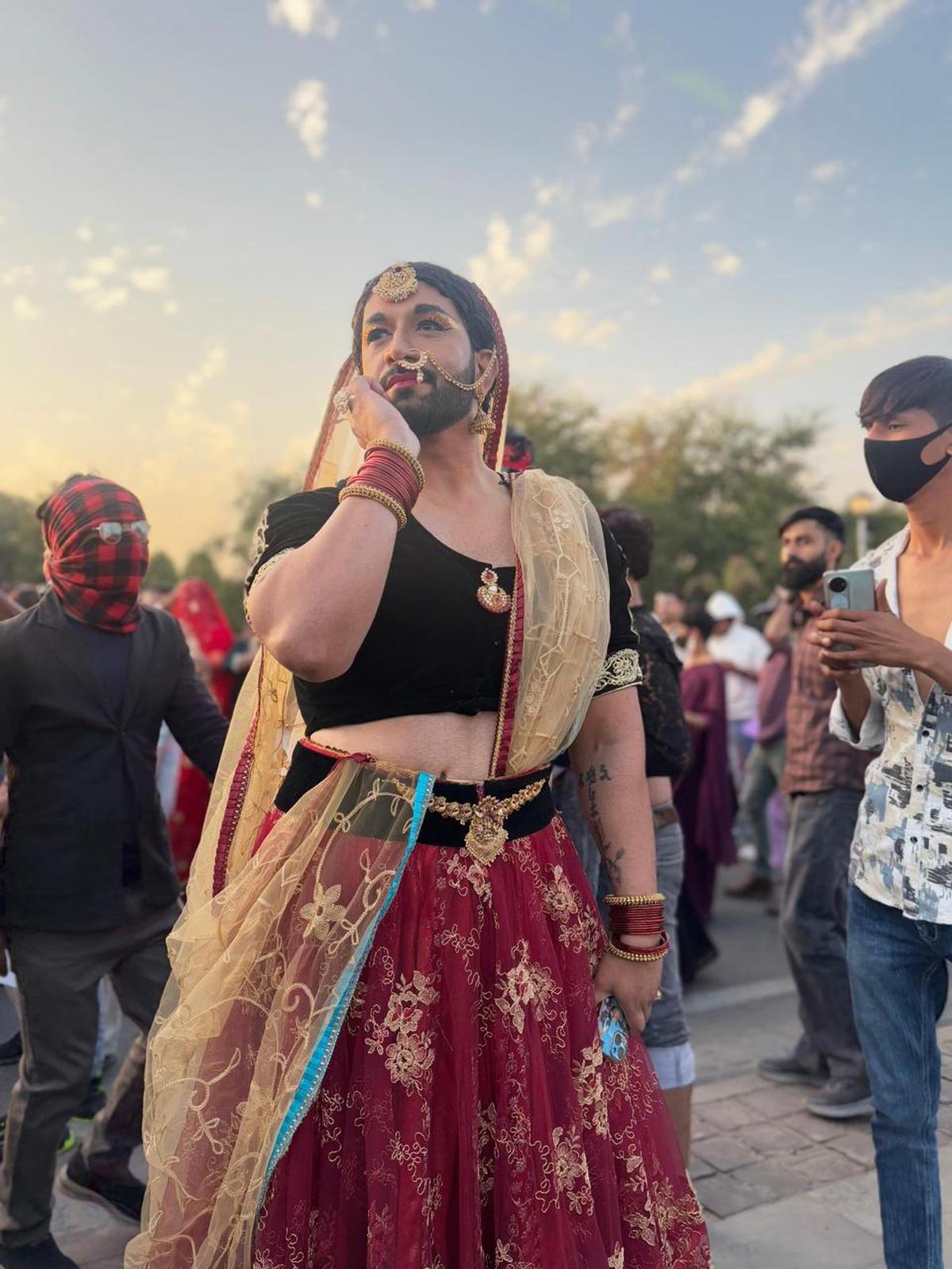 Non-binary doctor and drag performer Gautam Bandodkar