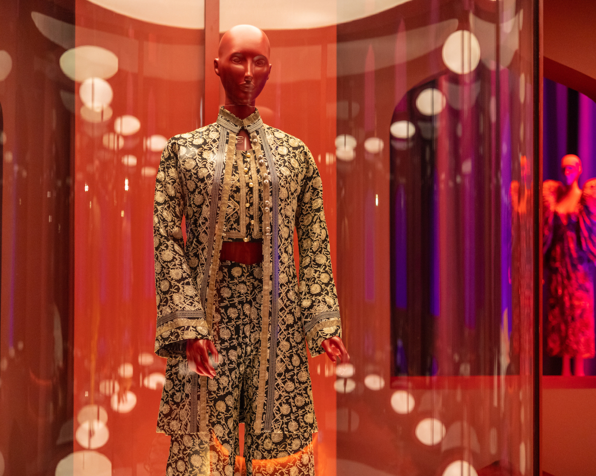 An exhibit at ‘India in Fashion’