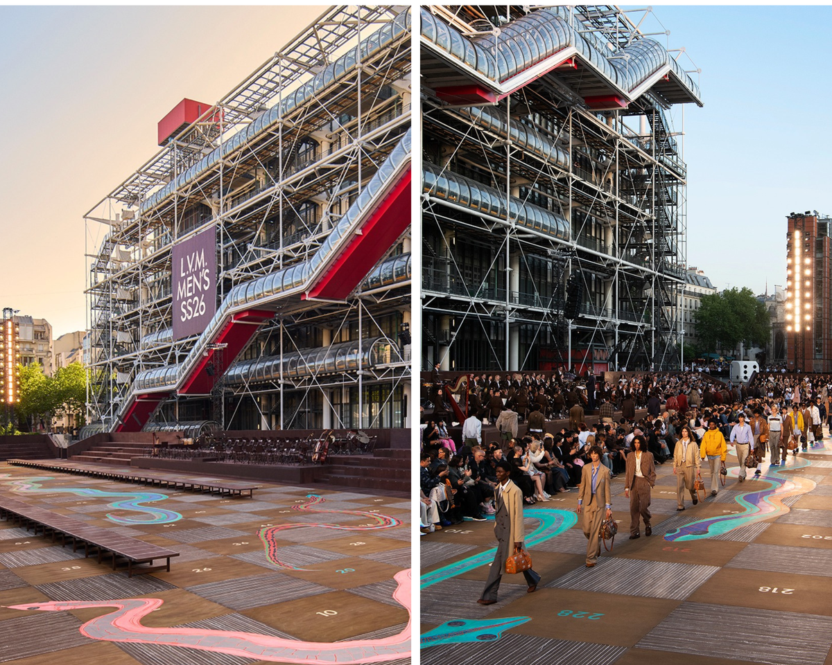 Louis Vuitton x Bijoy Jain’s snakes and ladder set for the Spring-Summer 2026 menswear collection Louis Vuitton x Bijoy Jain’s snakes and ladder set for the Spring-Summer 2026 menswear collection