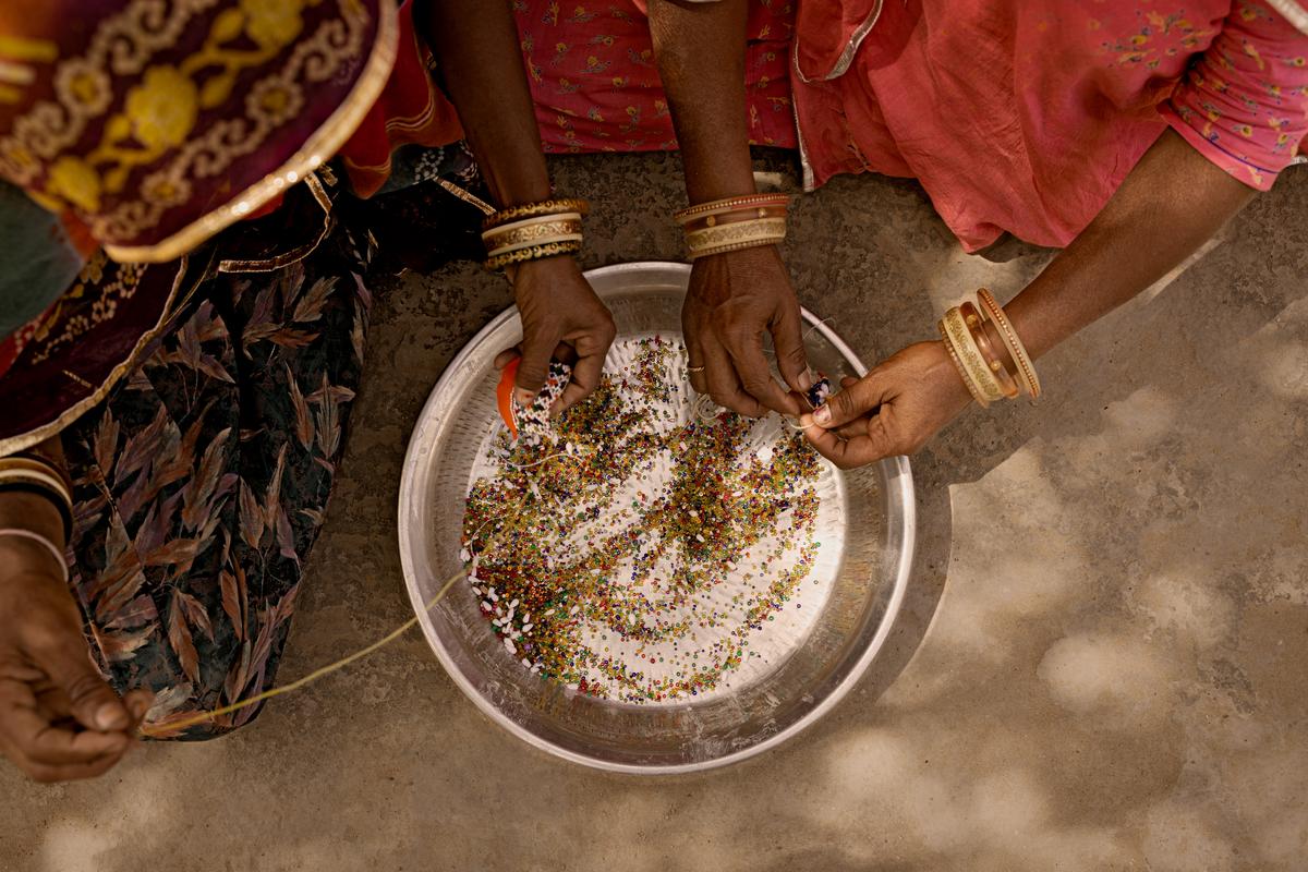Beadwork is not merely ornamentation, but a living archive of movement