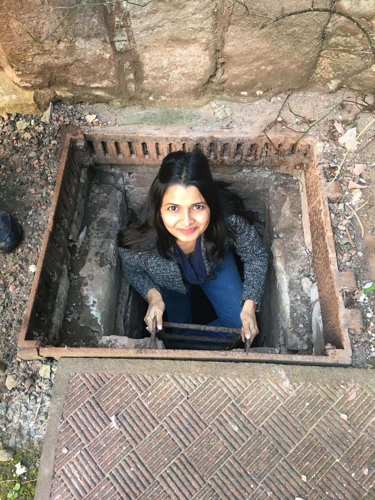 Writer and editor Anindita Ghose at Hawthornden
