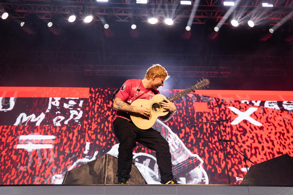 Ed Sheeran in Chennai 