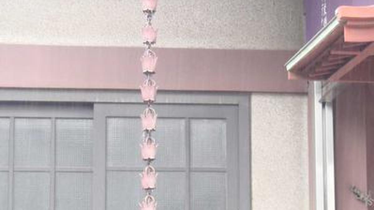 Making sense of rain chains The Hindu