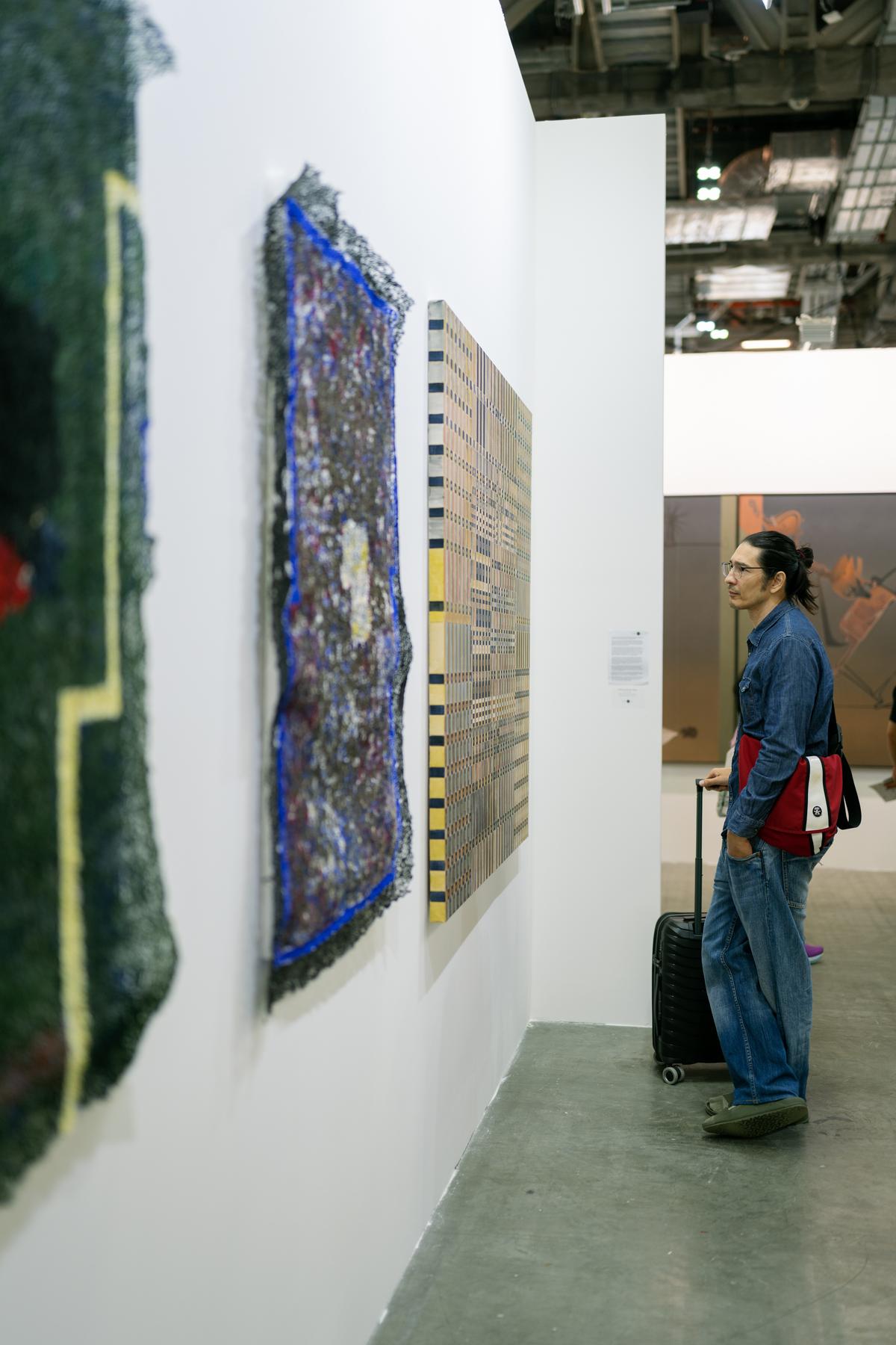 Visitors at Art SG 2026 Visitors at Art SG 2026