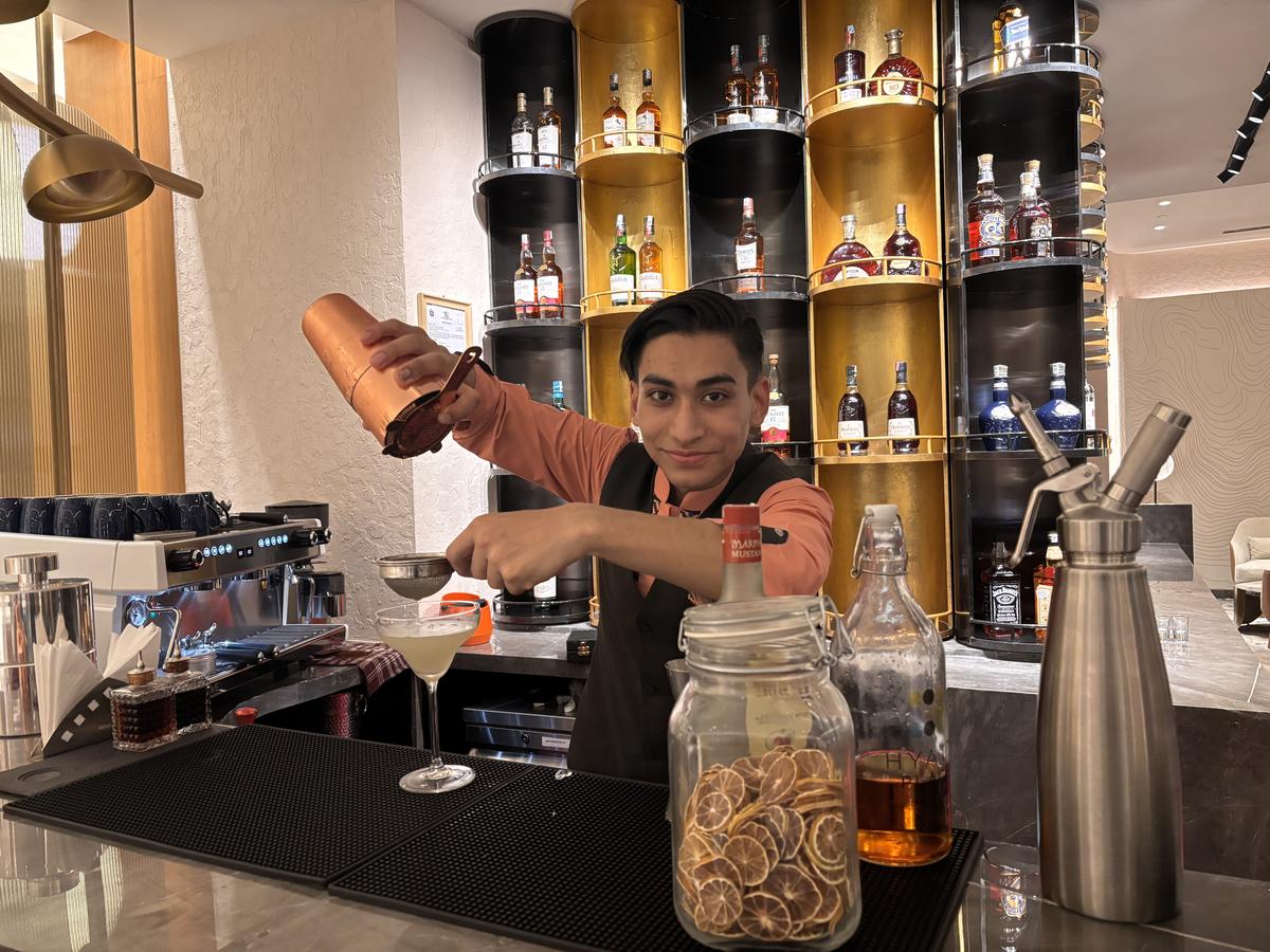 Hari, the bartender at Hyatt Place Butwal Hari, the bartender at Hyatt Place Butwal