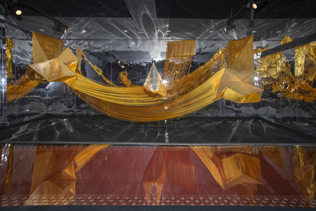 7 Yokings of the Felicity installation — artist Astha Butail in collaboration with Raw Mango