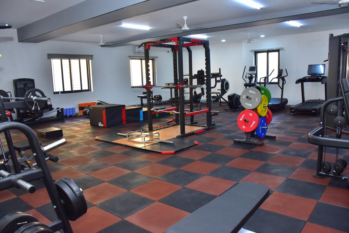 TNCA's gym at their Madurai facility