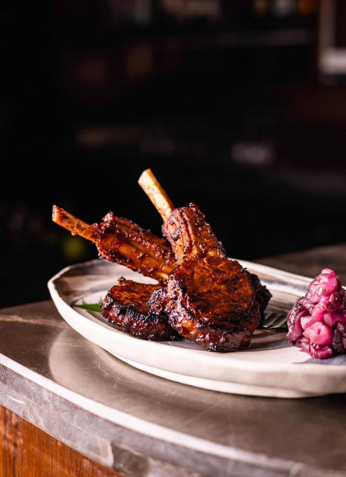 Hoisin Teriyaki Lamb Chops