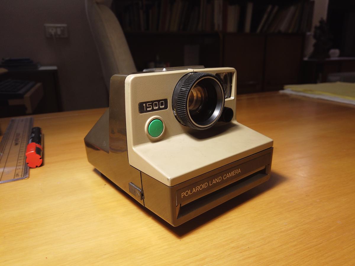 Polaroid Land 1500 camera from Akashâs collection