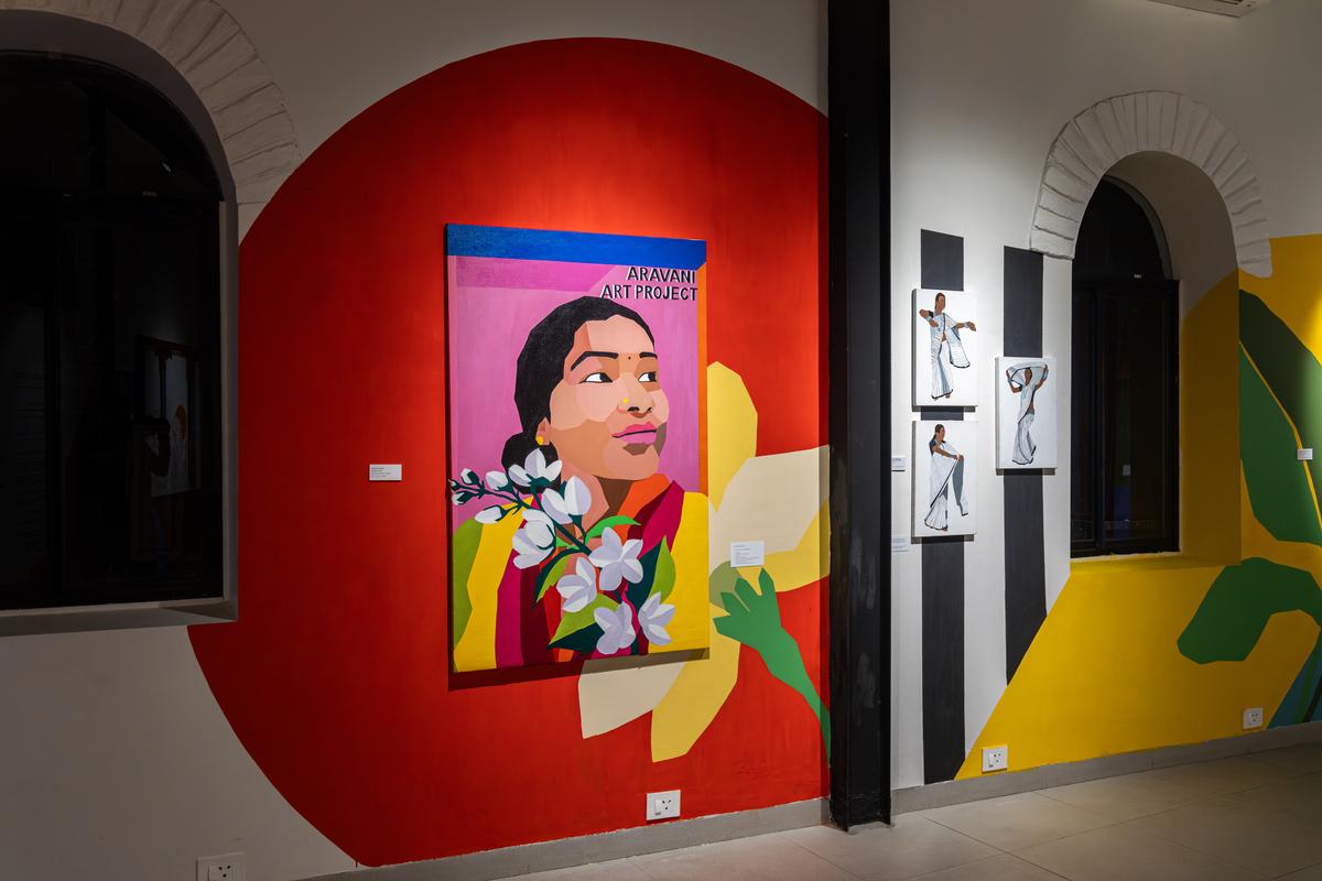 It showcases the life and works of about 13 transwomen from the Aravani Art Project 