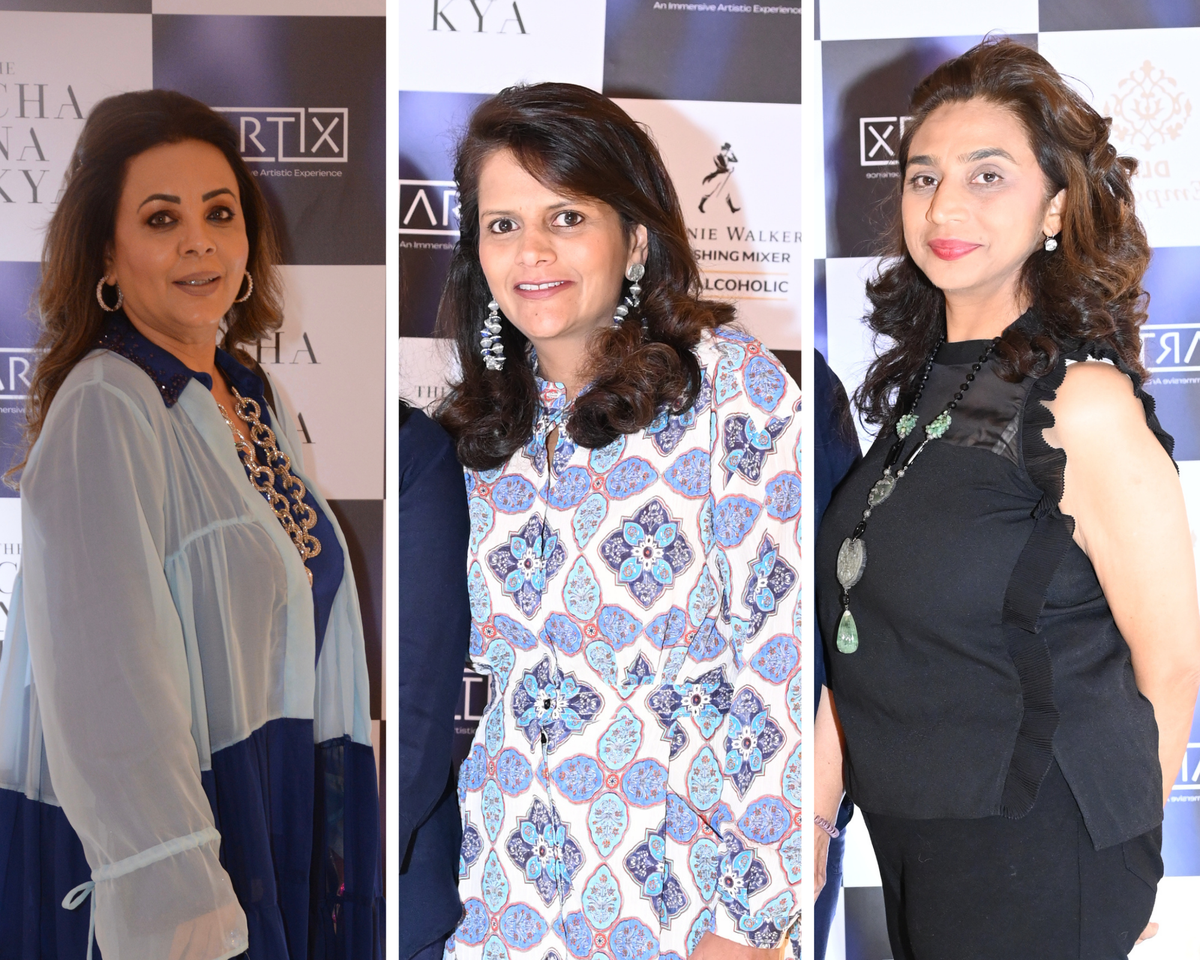 (L-R) Co-founders Timsy Anand, Malavika Poddar and Payal Kapoor