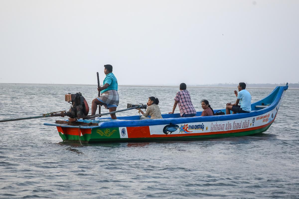 Photographers at Pulicat lake