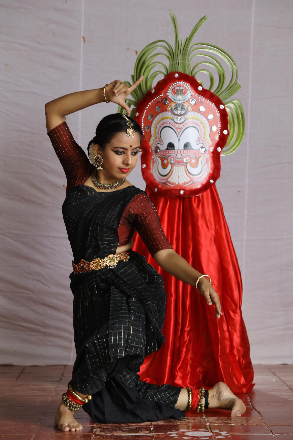Haritha Thampan’s ‘Chilambu’ is inspired by the Thottampattu of Pottan Theyyam. 