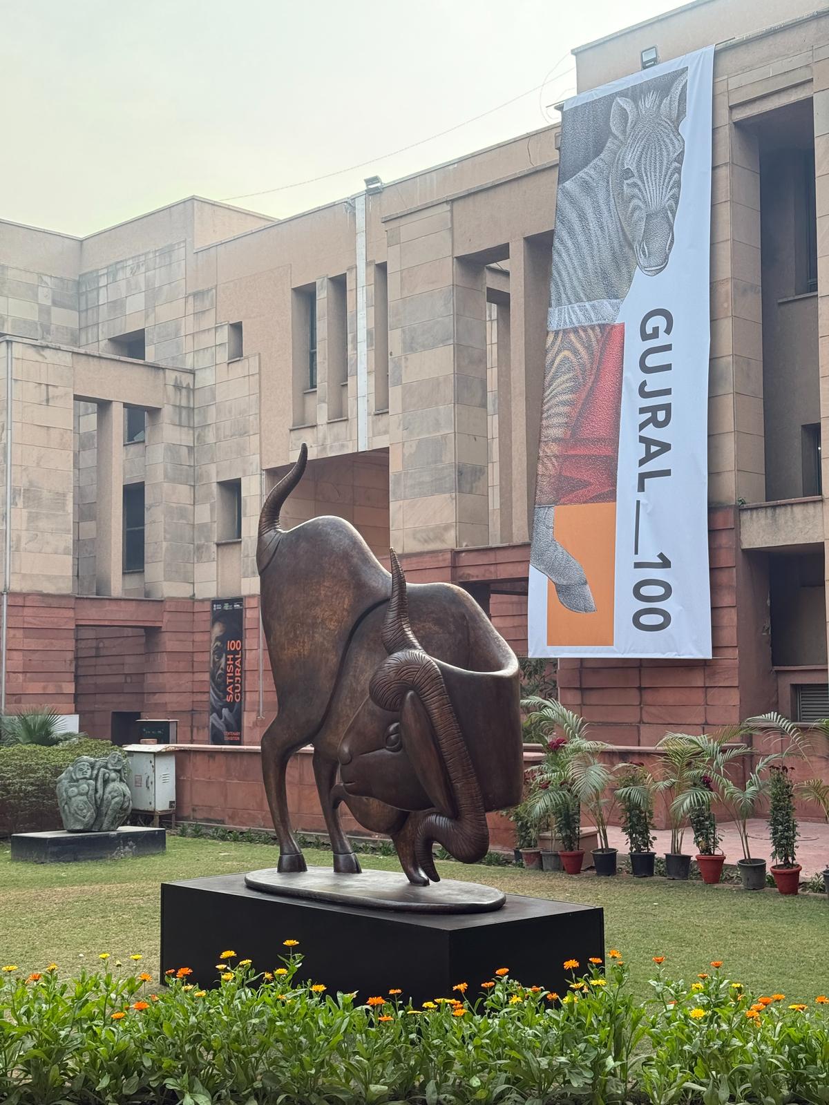 Satish Gujral 100 all'NGMA