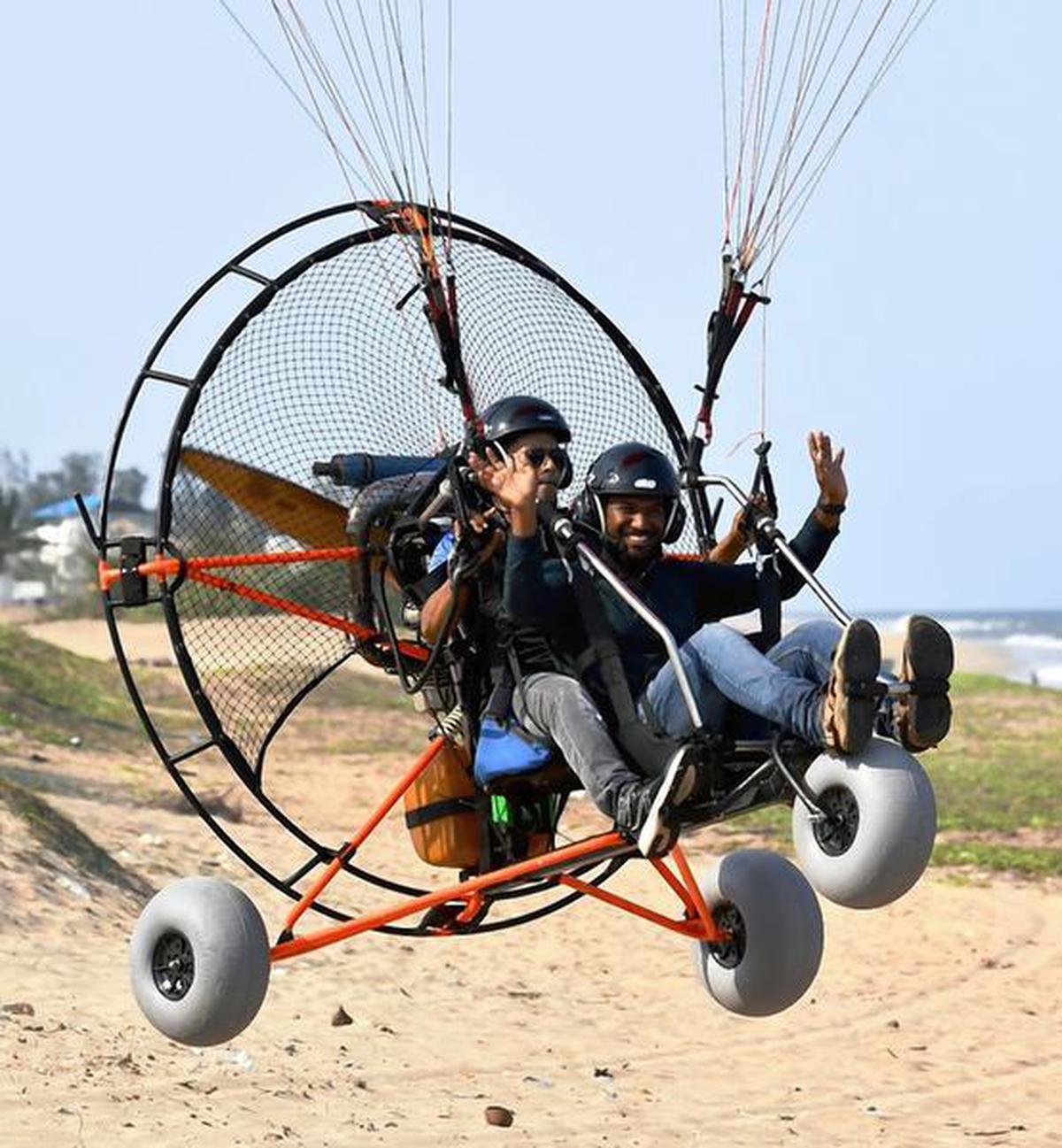 10 Minute Paramotoring Air Safari Activity For A Couple In Gurgaon