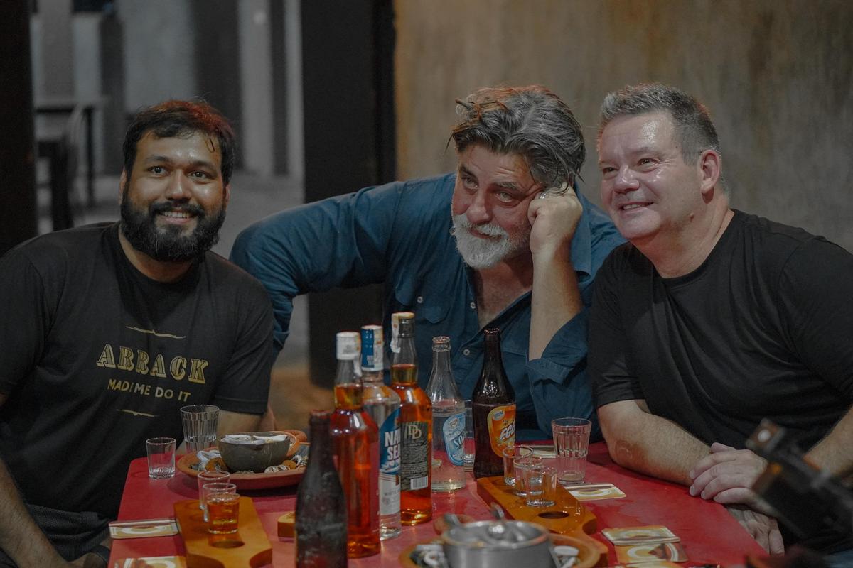 Yoshan(left)with Matt Preston and Gary Mehigan 