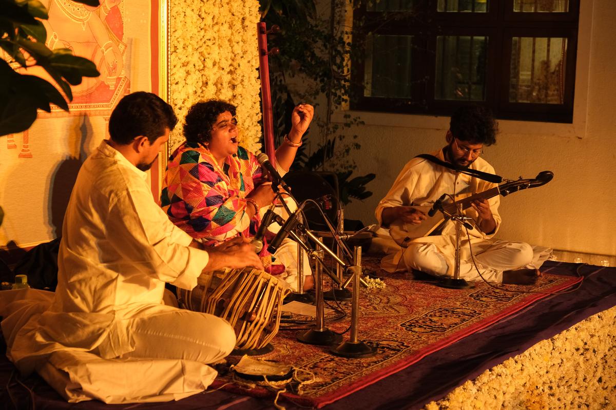 Shruthi Veena Vishwanath at the Festival of Sacred Music