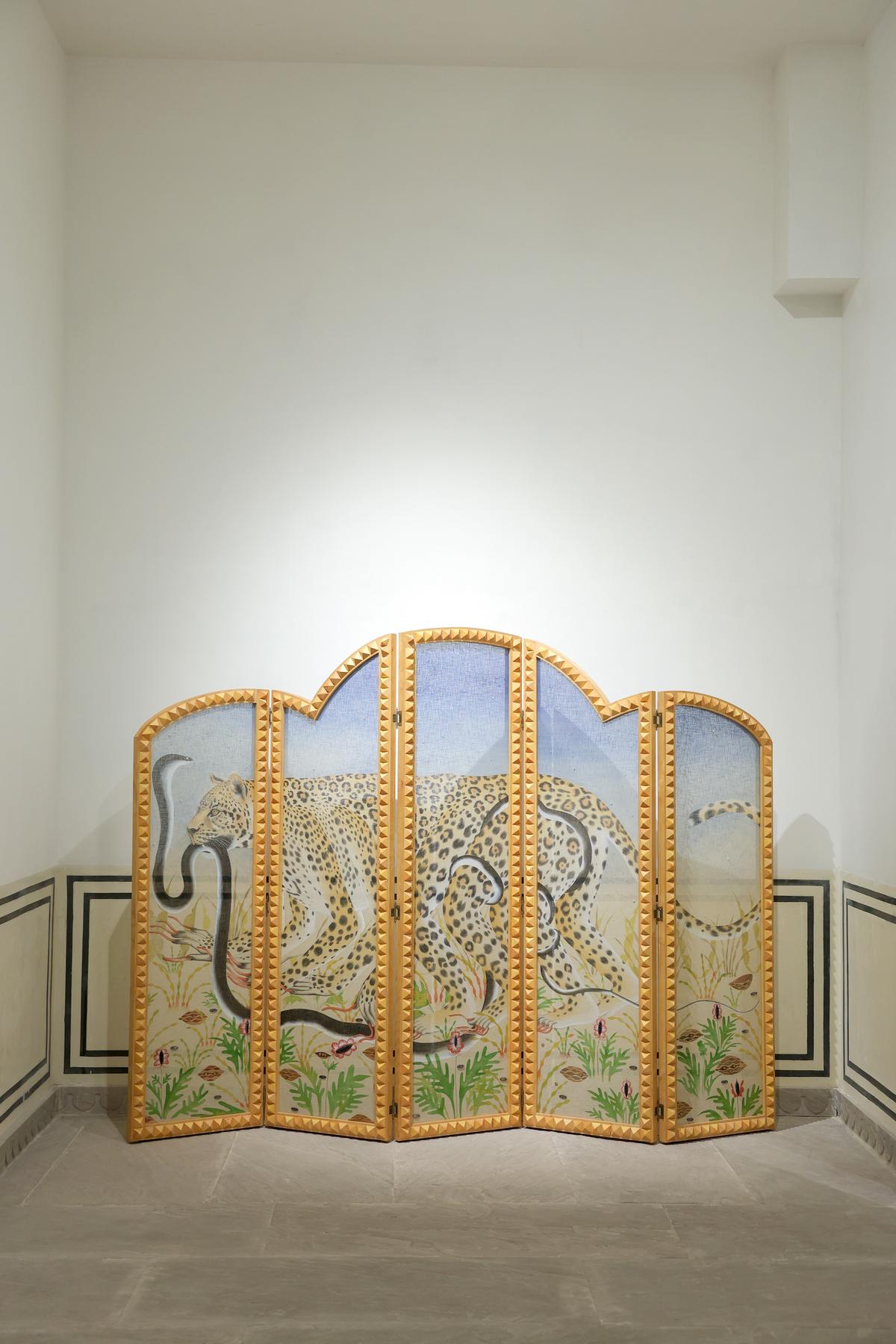 A work by Rajni Perera in the group exhibition Non-Residency