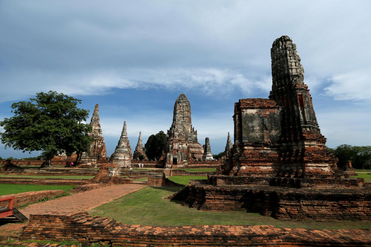 Ruins of the ancient city of Ayutthaya