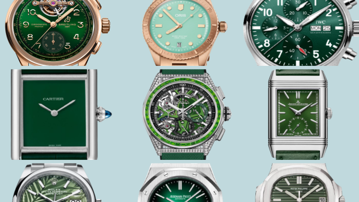 For watch dials, green is the new blue - The Hindu