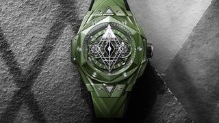 HublotBig Bang Unico Sang Bleu II Green Ceramic418GX5207RXMXM22 LS Ver