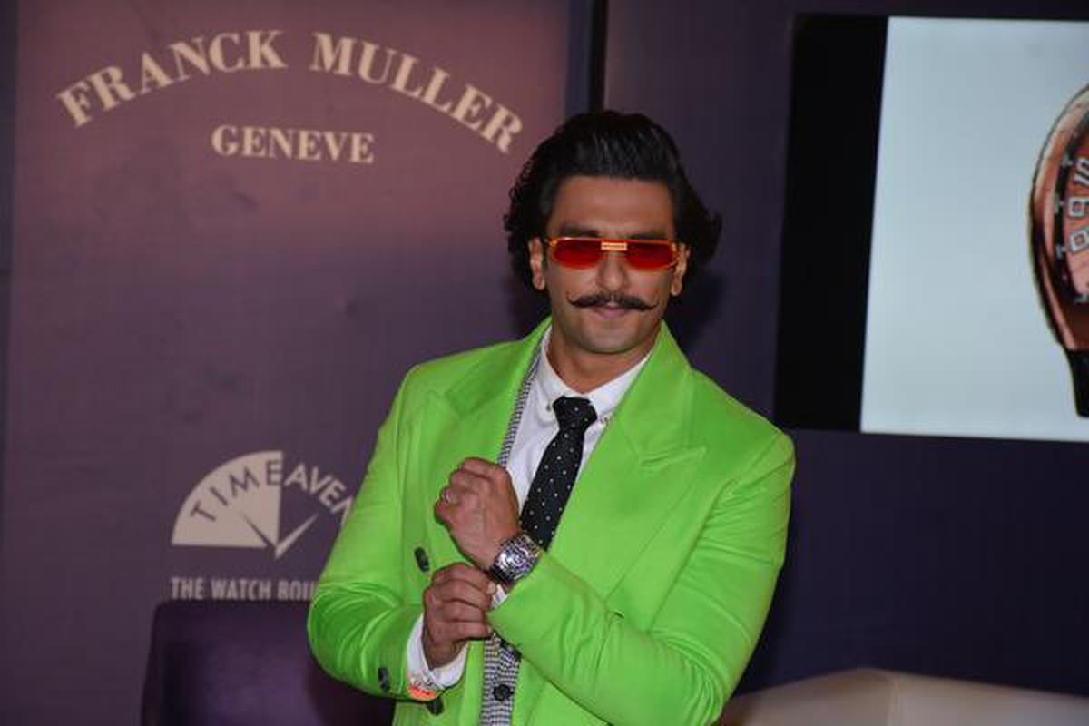 Ranveer Singh is keeping time with Franck Muller The Hindu