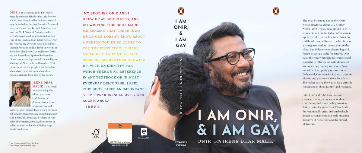 The book cover of I Am Onir, and I Am Gay
