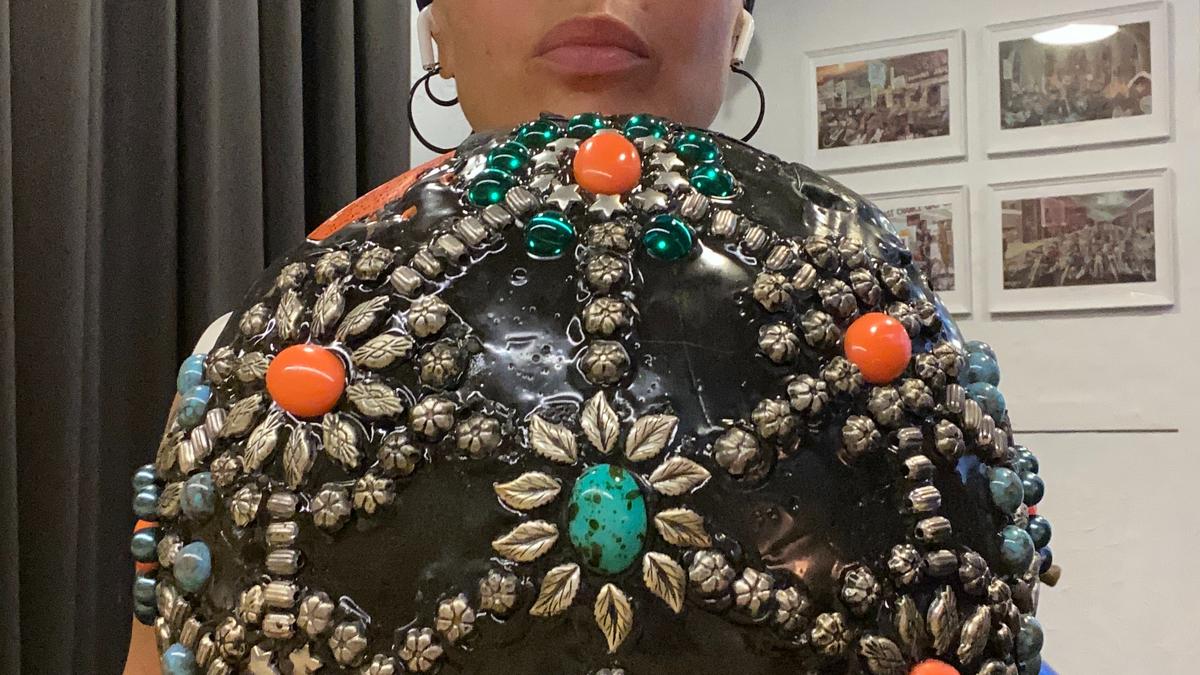 These hand-embellished helmets are changing India’s road safety ...