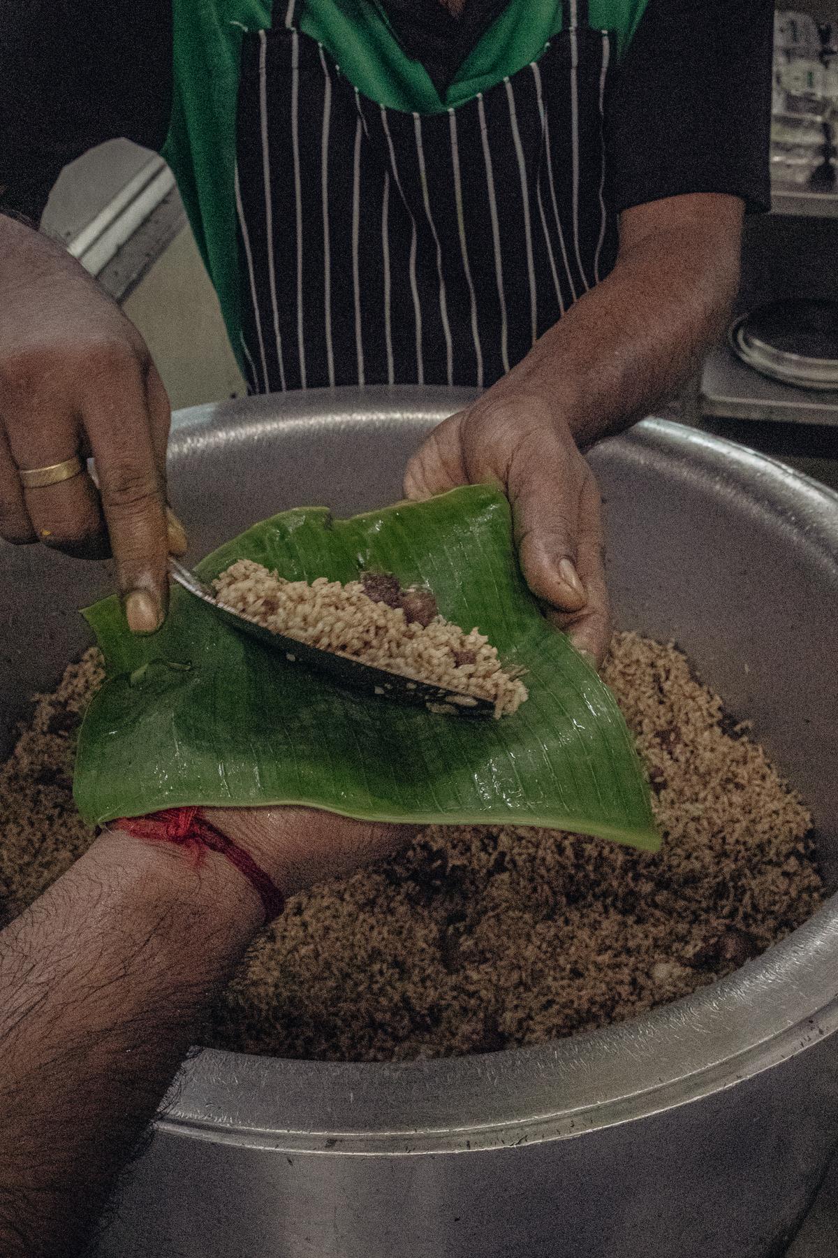 Ponram’s mutton biriyani Ponram’s mutton biriyani