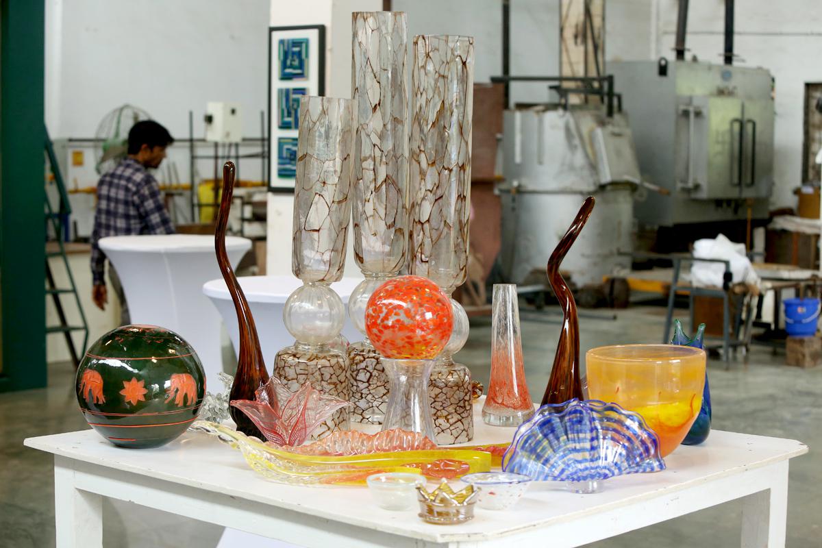 Kunstglas bij Rural Modern Glass Studio