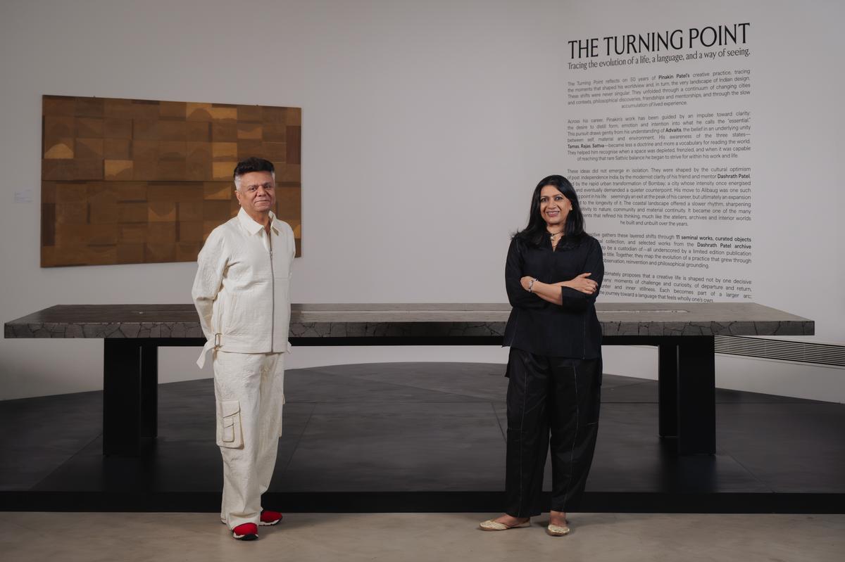 Pinakin Patel with Pavitra Rajaram of Nilaya Anthology