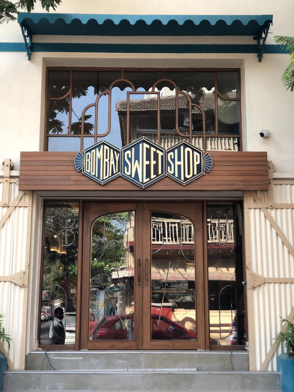 Bombay Sweet Shop’s Art Deco inspired font