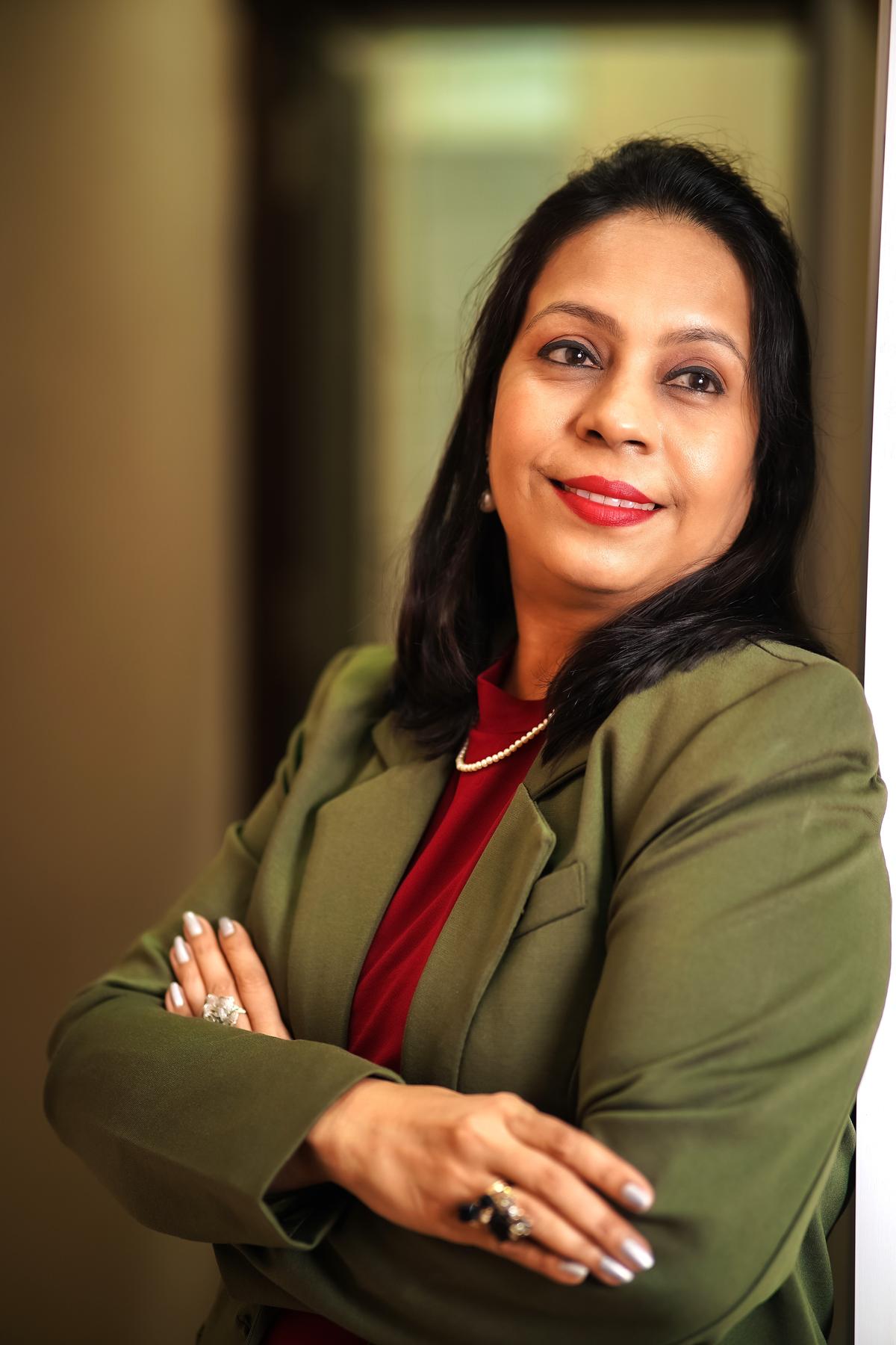 Namrata Lodha, founder and head designer of Myaraa, a five-year-old luxury hat brand of India Namrata Lodha, founder and head designer of Myaraa, a five-year-old luxury hat brand of India