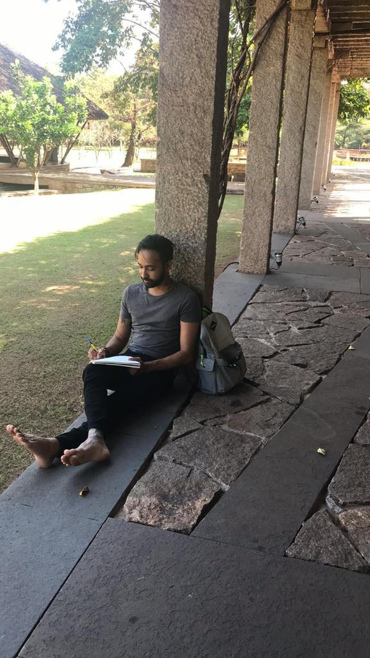 One of the participants of Unfestival