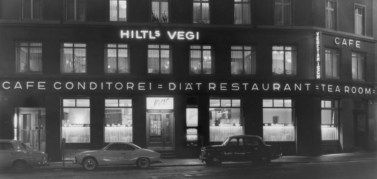 The Hiltl façade in 1931