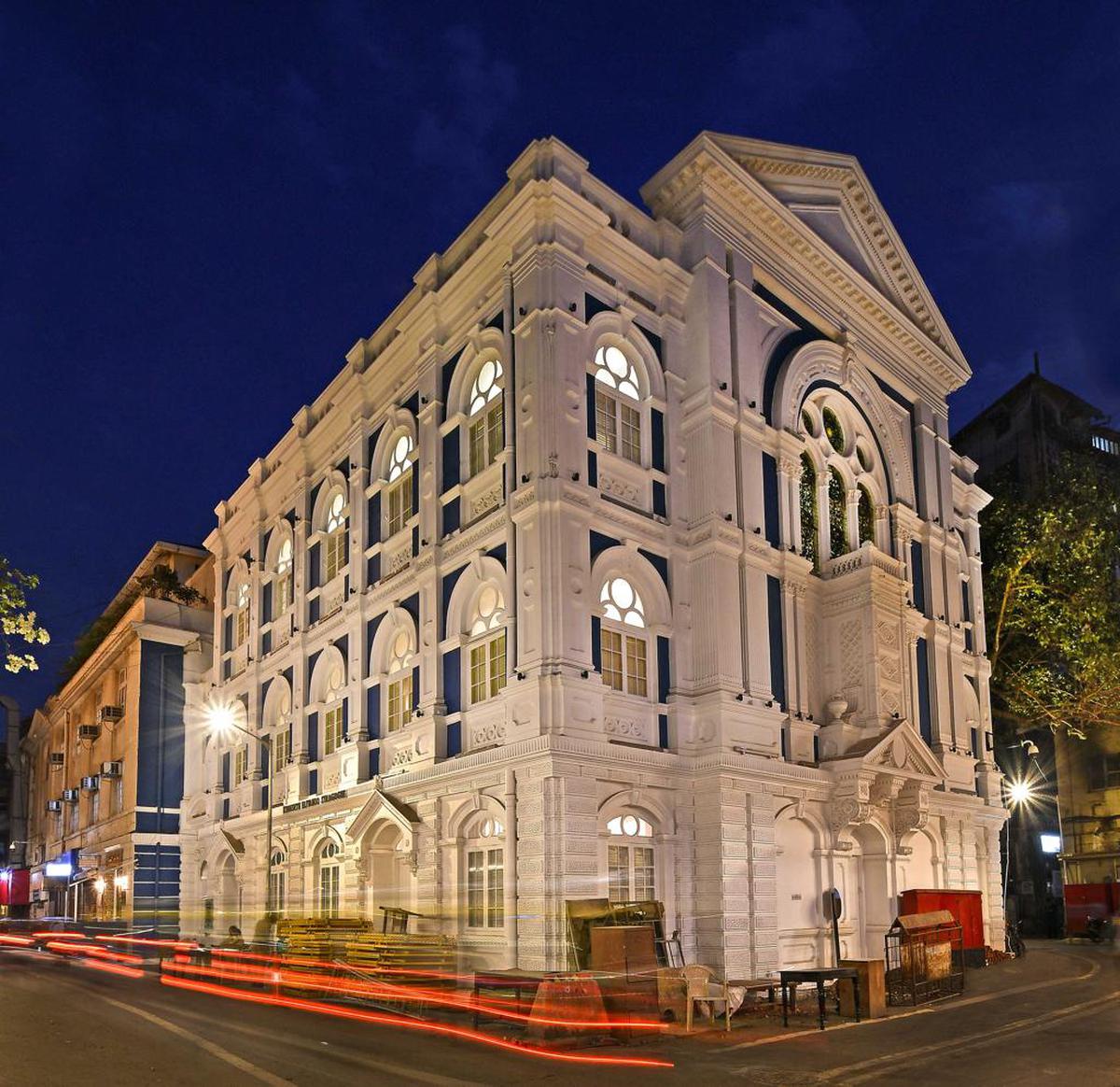 The restored Knesset Eliyahoo synagogue