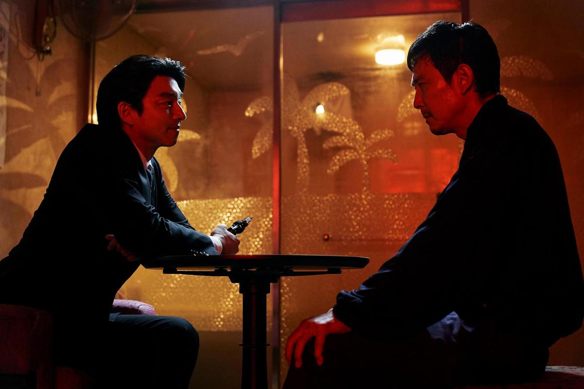 Gong Yoo and Lee Jung Jae in a scene from Squid Game 2 