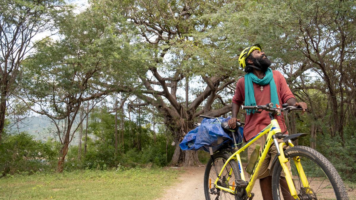 Meet the nomad on a bicycle journey across India to collect native seeds