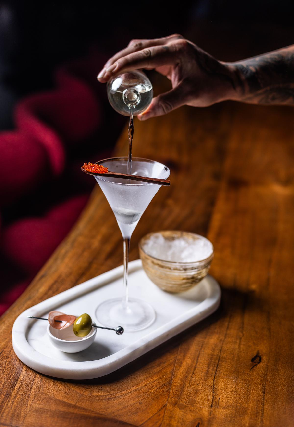 The Legacy is an elevated and fruity rendition of martini