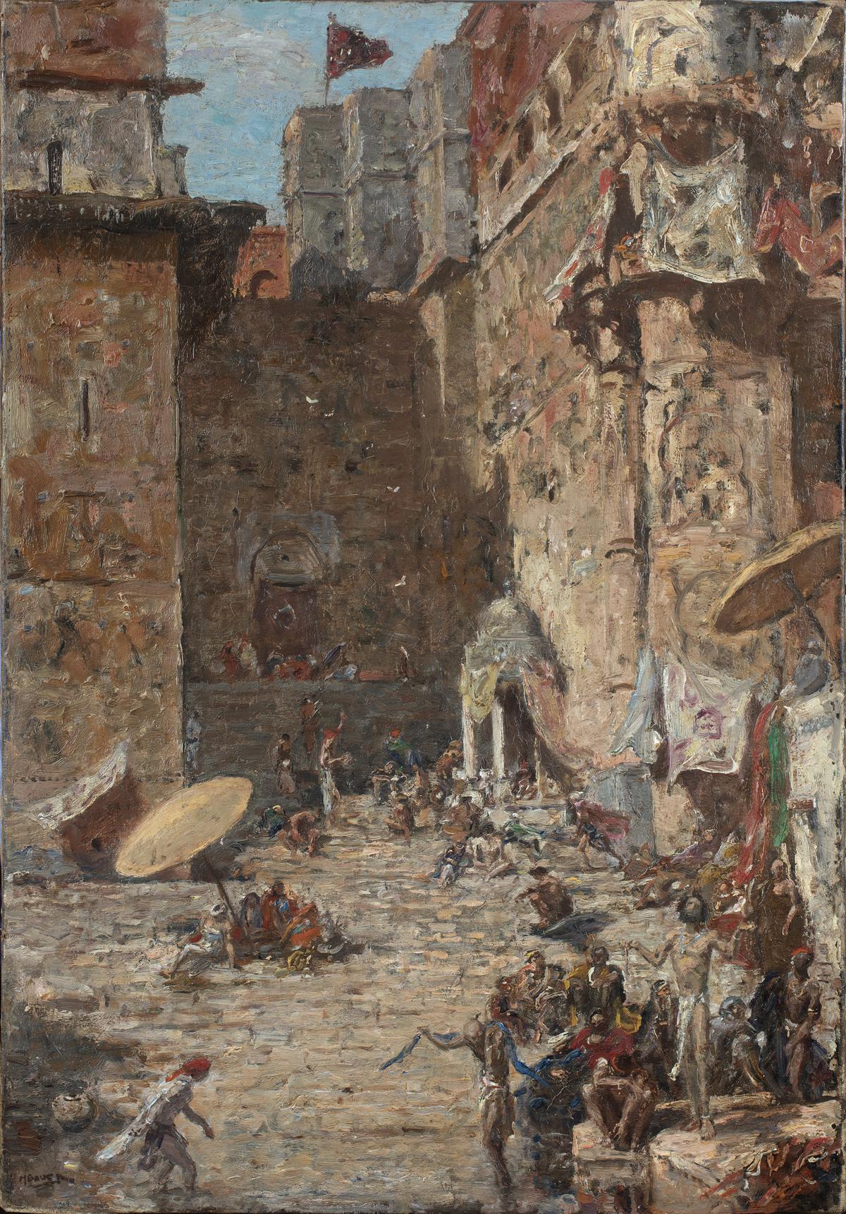 A Marius Bauer painting