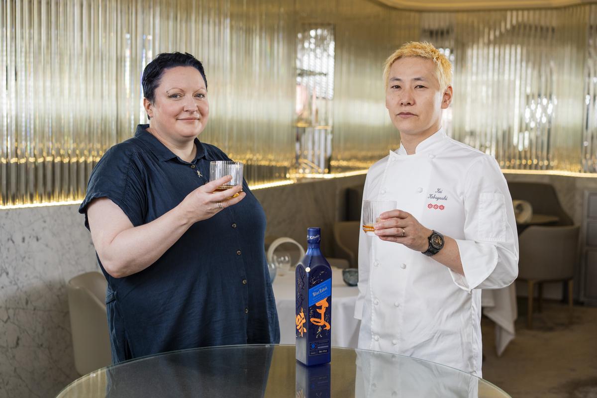 Master blender Emma Walker and Chef Kei Kobayashi