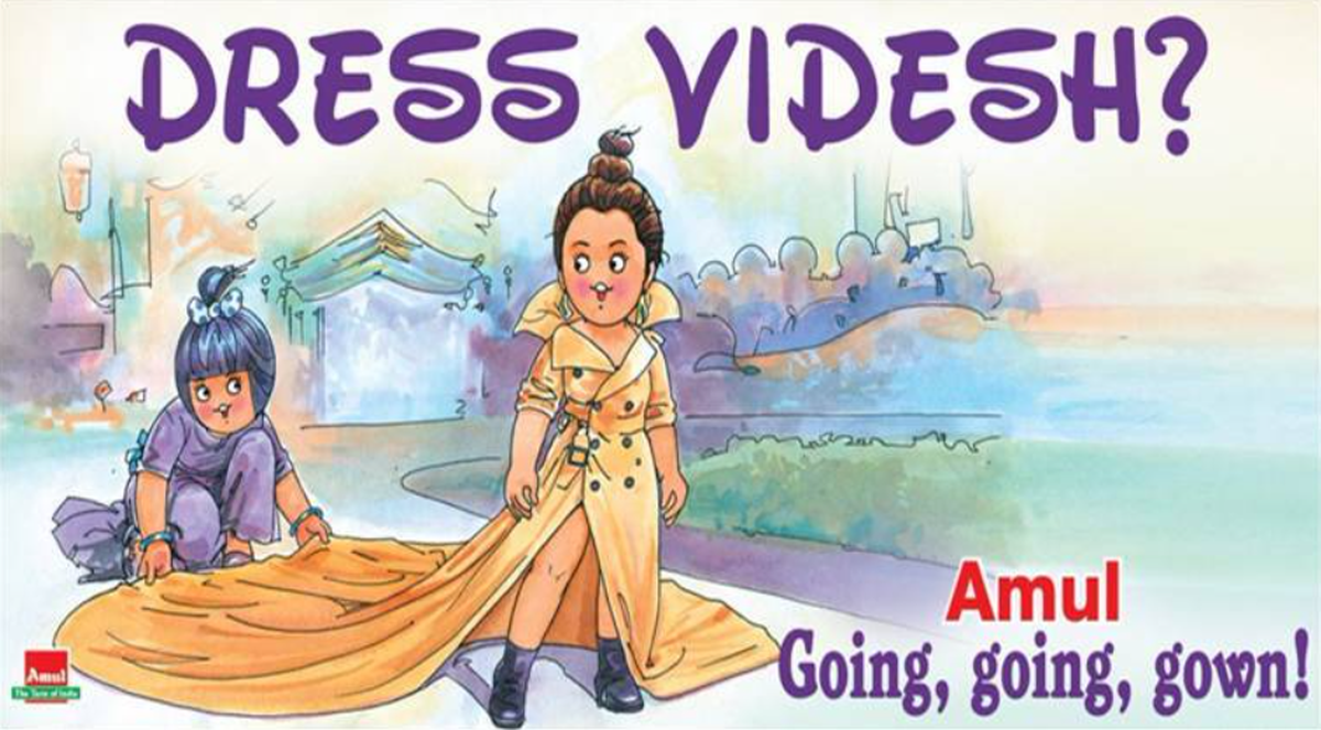 Amul on Priyanka Chopra’s MET Gala dress