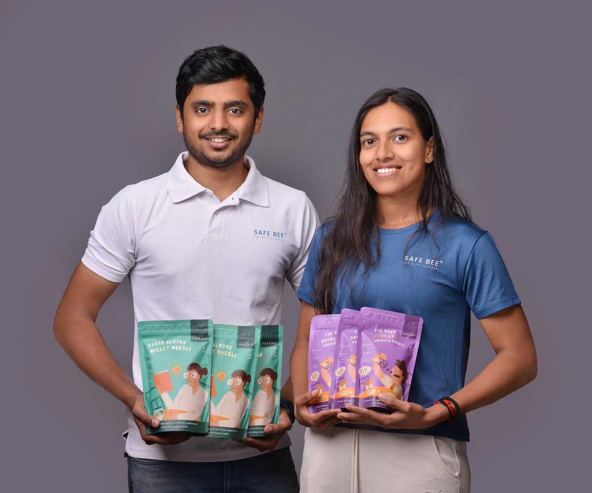 Nidhitra Rajmohan and Krithik Maknur Shivaram