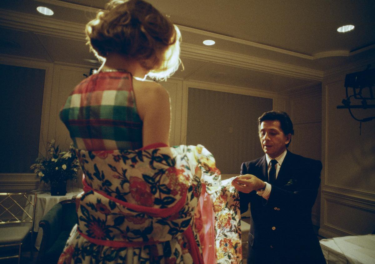 Valentino Garavani in 1998 Valentino Garavani in 1998